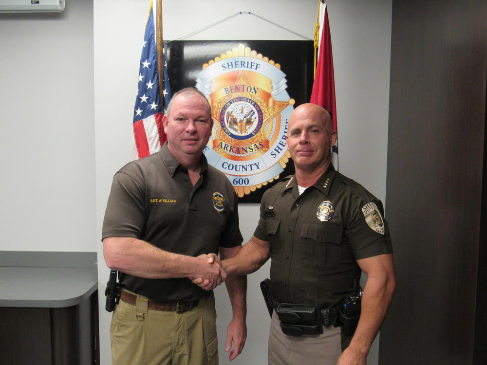 Scso Sergeant Honored By Sheriffs Association Press Releases Saline County Sheriff S Office